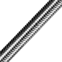 Varžtų pasaulis: DIN975 M18x1000-8.8-Zn (srieginis strypas) [vnt.]