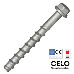 MULTI BEEDEN BD STUDS DAMAGE CAP 1076⑤ Varžtų pasaulis: Concrete screw 12,6x70/15-Zinc Flake, BTS